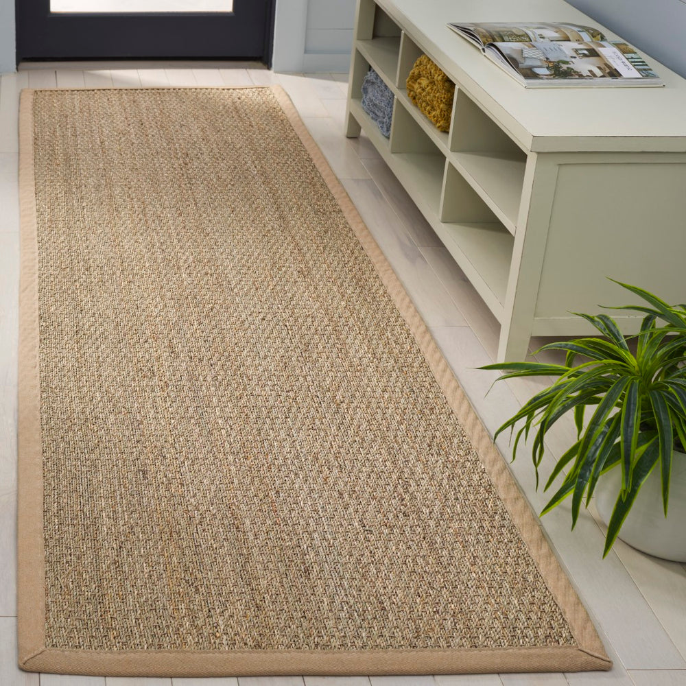 Safavieh Nf Elegant Seagrass Area Rug - Durable, Eco-friendly Design For Luxurious Home Decor Enhancement Natural ,Beige Seagrass Nf111a-4