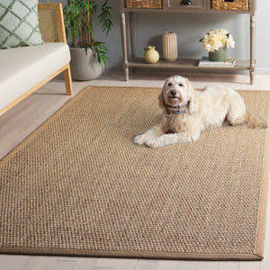 Safavieh Nf Elegant Seagrass Area Rug - Durable, Eco-friendly Design For Luxurious Home Decor Enhancement Natural ,Beige Seagrass Nf111a-4