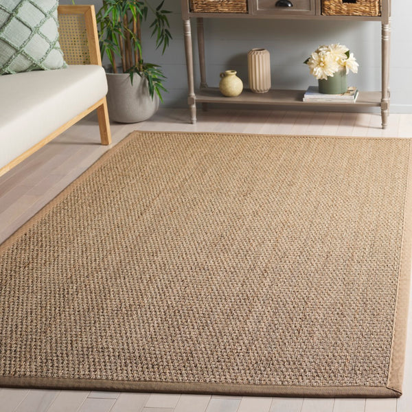 Safavieh Nf Elegant Seagrass Area Rug - Durable, Eco-friendly Design For Luxurious Home Decor Enhancement Natural ,Beige Seagrass Nf111a-4