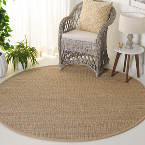 Safavieh Nf Elegant Seagrass Area Rug - Durable, Eco-friendly Design For Luxurious Home Decor Enhancement Natural ,Beige Seagrass Nf111a-4