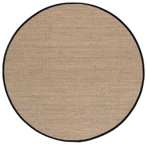 Safavieh Nf Elegant Seagrass Area Rug - Durable, Eco-friendly Design For Luxurious Home Decor Enhancement Natural ,Black Seagrass Nf111c-9