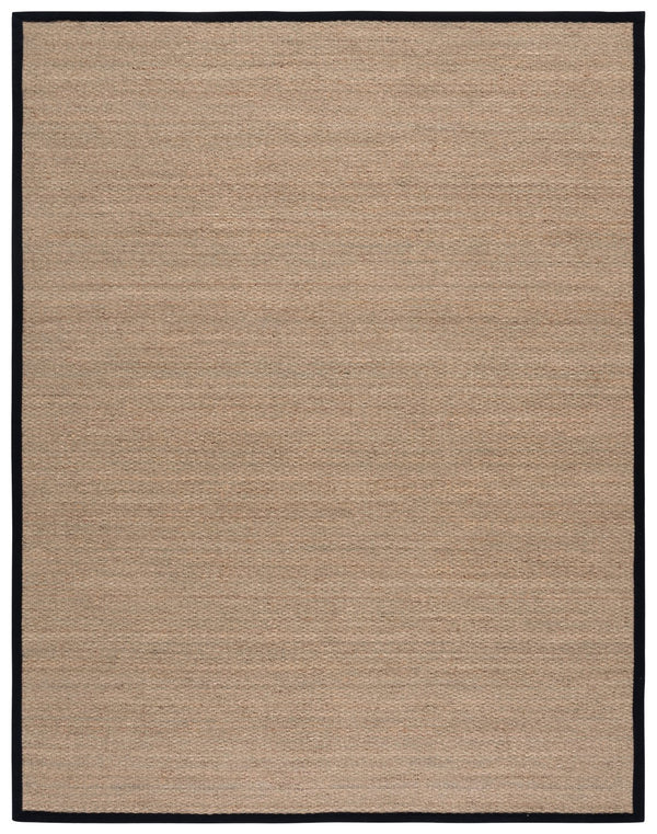 Safavieh Nf Power Loomed Seagrass Runner Rug - Plush Comfort And Elegant Design For Any Home Space Decor Natural ,Black Seagrass Nf111c-8