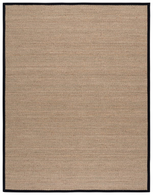 Safavieh Nf Elegant Seagrass Area Rug - Durable, Eco-friendly Design For Luxurious Home Decor Enhancement Natural ,Black Seagrass Nf111c-9