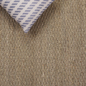 Safavieh Nf Power Loomed Seagrass Runner Rug - Plush Comfort And Elegant Design For Any Home Space Decor Natural ,Navy Blue Seagrass Nf111e-5