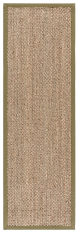 Safavieh Nf Elegant Seagrass Area Rug - Durable, Eco-friendly Design For Luxurious Home Decor Enhancement Natural ,Olive Seagrass Nf111g-2