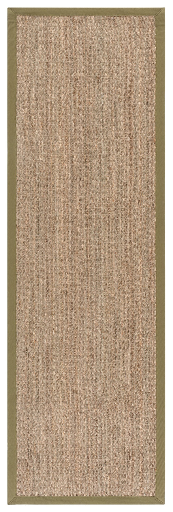 Safavieh Nf Elegant Seagrass Area Rug - Durable, Eco-friendly Design For Luxurious Home Decor Enhancement Natural ,Olive Seagrass Nf111g-2