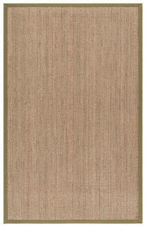 Safavieh Nf Power Loomed Seagrass Runner Rug - Plush Comfort And Elegant Design For Any Home Space Decor Natural ,Olive Seagrass Nf111g-5
