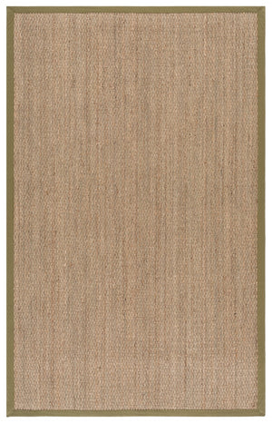Safavieh Nf Elegant Seagrass Area Rug - Durable, Eco-friendly Design For Luxurious Home Decor Enhancement Natural ,Olive Seagrass Nf111g-2