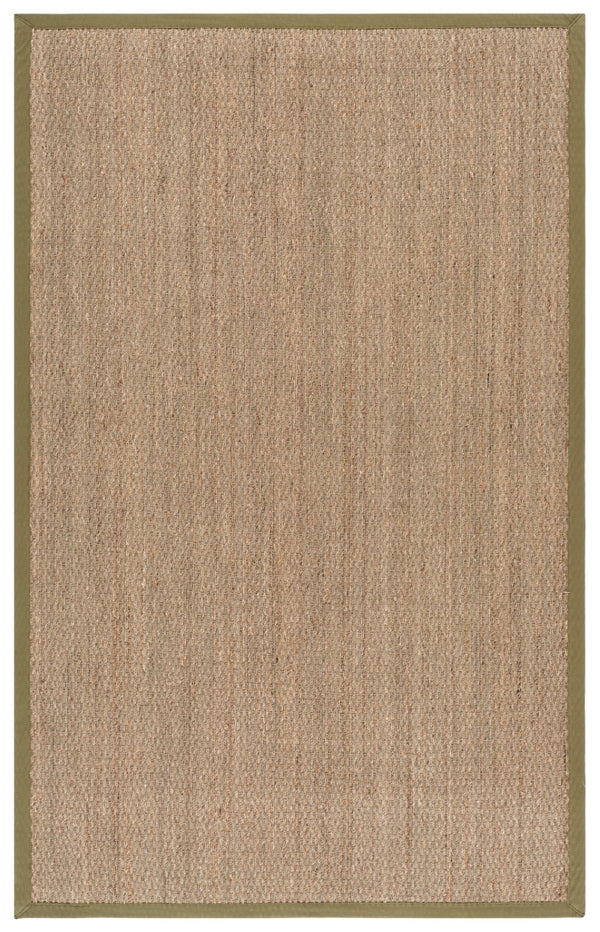 Safavieh Nf Elegant Seagrass Area Rug - Durable, Eco-friendly Design For Luxurious Home Decor Enhancement Natural ,Olive Seagrass Nf111g-2