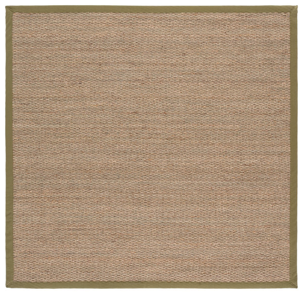 Safavieh Nf Power Loomed Seagrass Runner Rug - Plush Comfort And Elegant Design For Any Home Space Decor Natural ,Olive Seagrass Nf111g-6sq