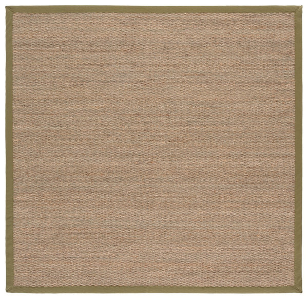Safavieh Nf Elegant Seagrass Area Rug - Durable, Eco-friendly Design For Luxurious Home Decor Enhancement Natural ,Olive Seagrass Nf111g-2