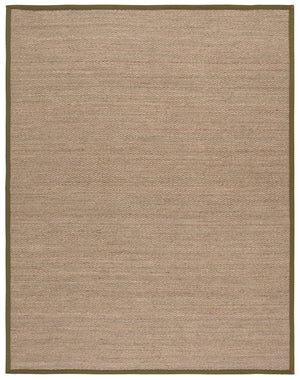Safavieh Nf Power Loomed Seagrass Runner Rug - Plush Comfort And Elegant Design For Any Home Space Decor Natural ,Olive Seagrass Nf111g-8