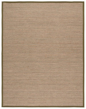 Safavieh Nf Elegant Seagrass Area Rug - Durable, Eco-friendly Design For Luxurious Home Decor Enhancement Natural ,Olive Seagrass Nf111g-2
