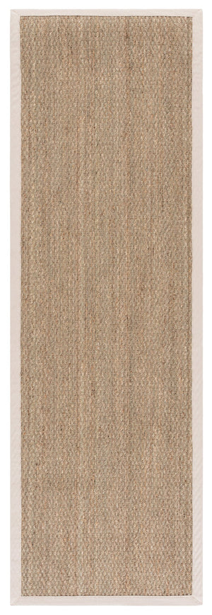 Safavieh Nf Power Loomed Seagrass Runner Rug - Plush Comfort And Elegant Design For Any Home Space Decor Natural ,Ivory Seagrass Nf111j-28