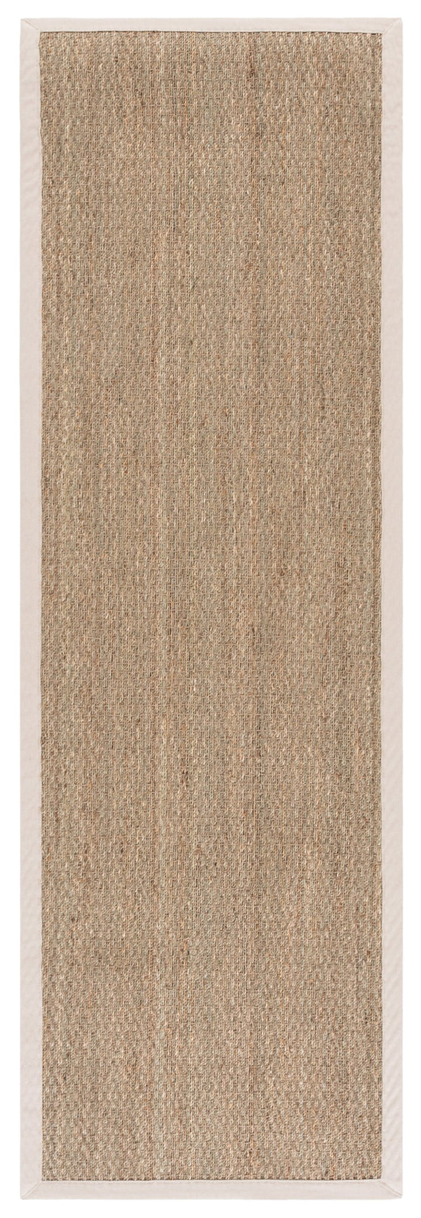 Safavieh Nf Power Loomed Seagrass Runner Rug - Plush Comfort And Elegant Design For Any Home Space Decor Natural ,Ivory Seagrass Nf111j-28