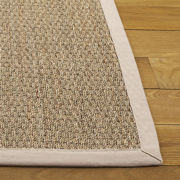 Safavieh Nf Power Loomed Seagrass Runner Rug - Plush Comfort And Elegant Design For Any Home Space Decor Natural ,Ivory Seagrass Nf111j-5