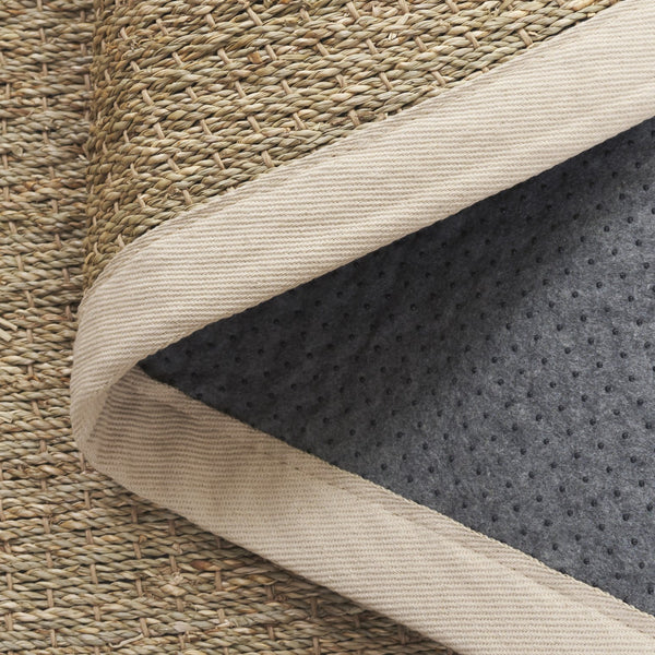 Safavieh Nf Power Loomed Seagrass Runner Rug - Plush Comfort And Elegant Design For Any Home Space Decor Natural ,Ivory Seagrass Nf111j-5