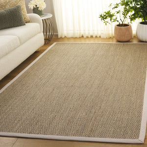 Safavieh Nf Power Loomed Seagrass Runner Rug - Plush Comfort And Elegant Design For Any Home Space Decor Natural ,Ivory Seagrass Nf111j-5