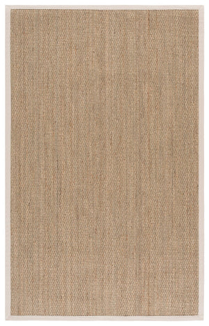 Safavieh Nf Power Loomed Seagrass Runner Rug - Plush Comfort And Elegant Design For Any Home Space Decor Natural ,Ivory Seagrass Nf111j-5