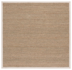 Safavieh Nf Power Loomed Seagrass Runner Rug - Plush Comfort And Elegant Design For Any Home Space Decor Natural ,Ivory Seagrass Nf111j-6sq