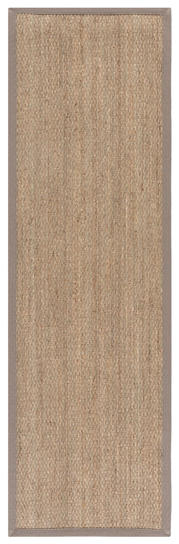 Safavieh Nf Power Loomed Seagrass Runner Rug - Plush Comfort And Elegant Design For Any Home Space Decor Natural ,Grey Seagrass Nf111p-28