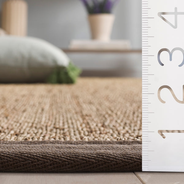 Safavieh Nf Power Loomed Seagrass Runner Rug - Plush Comfort And Elegant Design For Any Home Space Decor Natural ,Grey Seagrass Nf111p-5