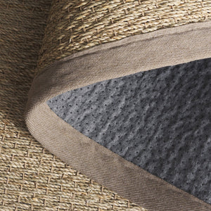 Safavieh Nf Power Loomed Seagrass Runner Rug - Plush Comfort And Elegant Design For Any Home Space Decor Natural ,Grey Seagrass Nf111p-5