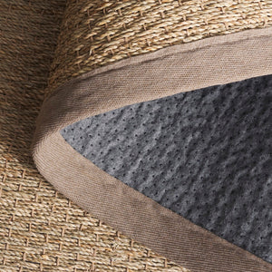 Safavieh Nf Elegant Seagrass Area Rug - Durable, Eco-friendly Design For Luxurious Home Decor Enhancement Natural ,Grey Seagrass Nf111p-3