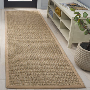 Safavieh Nf Power Loomed Seagrass Area Rug - Timeless Elegance For Any Space With Durable, Luxurious Comfort Natural ,Beige Seagrass Nf114a-68