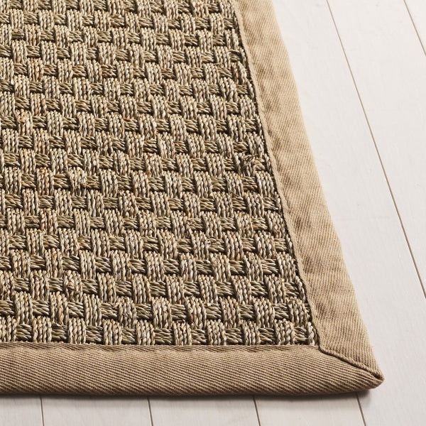 Safavieh Nf Power Loomed Seagrass Area Rug - Timeless Elegance For Any Space With Durable, Luxurious Comfort Natural ,Beige Seagrass Nf114a-68