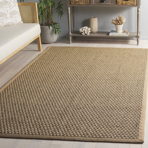 Safavieh Nf Power Loomed Seagrass Area Rug - Timeless Elegance For Any Space With Durable, Luxurious Comfort Natural ,Beige Seagrass Nf114a-68