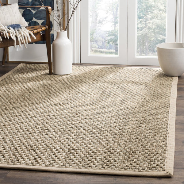 Safavieh Nf Power Loomed Seagrass Area Rug - Timeless Elegance For Any Space With Durable, Luxurious Comfort Natural ,Beige Seagrass Nf114a-68