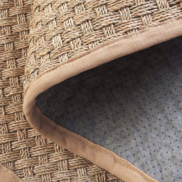 Safavieh Nf Power Loomed Seagrass Area Rug - Timeless Elegance For Any Space With Durable, Luxurious Comfort Natural ,Beige Seagrass Nf114a-68