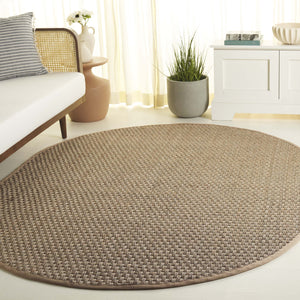 Safavieh Nf Power Loomed Seagrass Area Rug - Timeless Elegance For Any Space With Durable, Luxurious Comfort Natural ,Beige Seagrass Nf114a-68