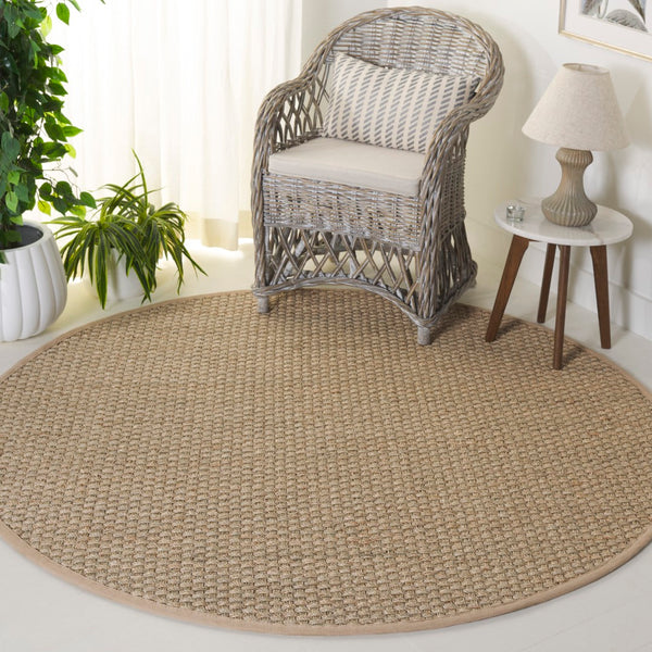 Safavieh Nf Elegant Seagrass Area Rug - Durable Power-loomed Design For Timeless Style And Comfort Natural ,Beige Seagrass Nf114a-57