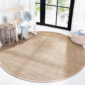 Safavieh Nf Power Loomed Seagrass Area Rug - Timeless Elegance For Any Space With Durable, Luxurious Comfort Natural ,Beige Seagrass Nf114a-68