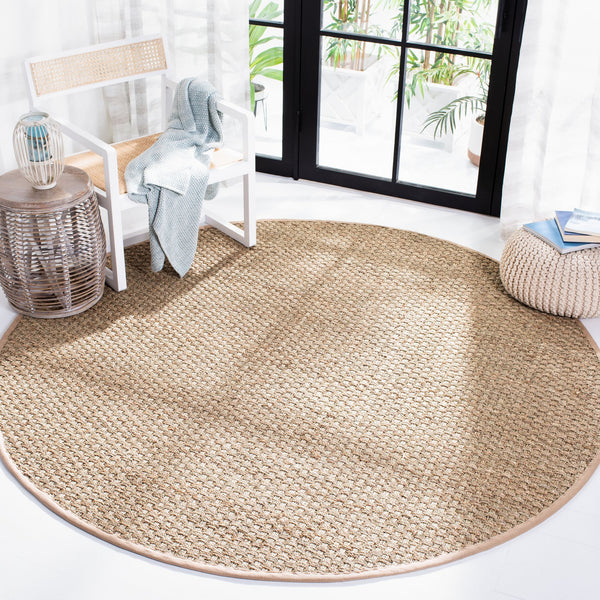 Safavieh Nf Power Loomed Seagrass Area Rug - Timeless Elegance For Any Space With Durable, Luxurious Comfort Natural ,Beige Seagrass Nf114a-68