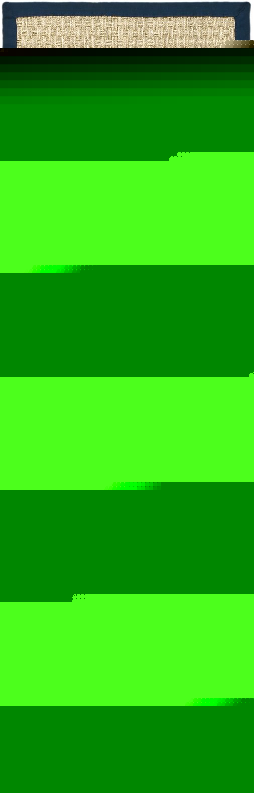 Safavieh Nf Power Loomed Seagrass Area Rug - Timeless Elegance For Any Space With Durable, Luxurious Comfort Natural ,Navy Blue Seagrass Nf114e-68