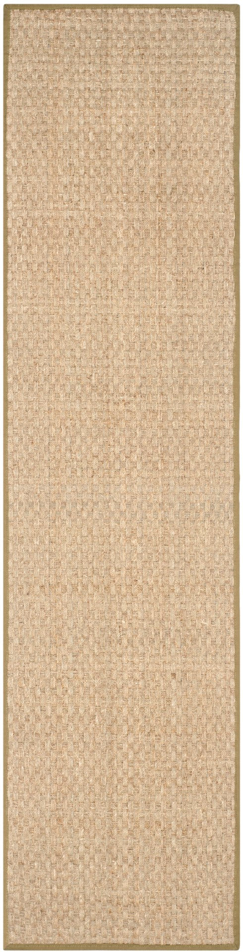 Safavieh Nf Elegant Seagrass Area Rug - Durable Power-loomed Design For Timeless Style And Comfort Natural ,Olive Seagrass Nf114g-1115