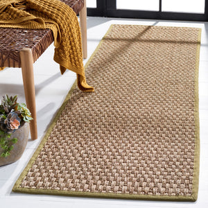 Safavieh Nf Elegant Seagrass Area Rug - Durable Power-loomed Design For Timeless Style And Comfort Natural ,Olive Seagrass Nf114g-1115