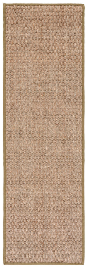 Safavieh Nf Elegant Seagrass Area Rug - Durable Power-loomed Design For Timeless Style And Comfort Natural ,Olive Seagrass Nf114g-1115
