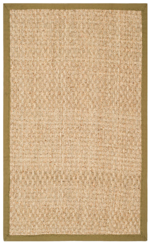 Safavieh Nf Elegant Seagrass Area Rug - Durable Power-loomed Design For Timeless Style And Comfort Natural ,Olive Seagrass Nf114g-1115