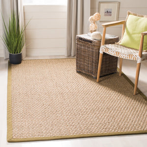 Safavieh Nf Elegant Seagrass Area Rug - Durable Power-loomed Design For Timeless Style And Comfort Natural ,Olive Seagrass Nf114g-1115