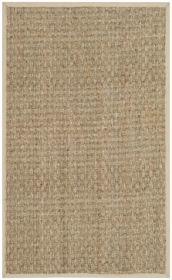 Safavieh Nf Power Loomed Seagrass Area Rug - Timeless Elegance For Any Space With Durable, Luxurious Comfort Natural ,Ivory Seagrass Nf114j-68