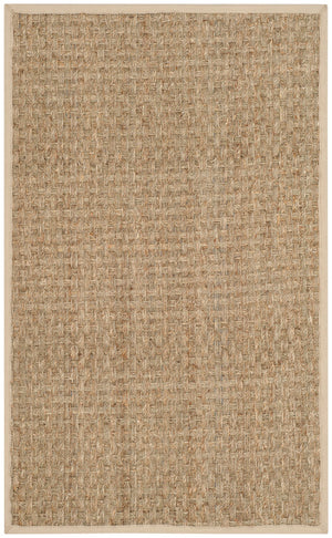 Safavieh Nf Elegant Seagrass Area Rug - Durable Power-loomed Design For Timeless Style And Comfort Natural ,Ivory Seagrass Nf114j-57