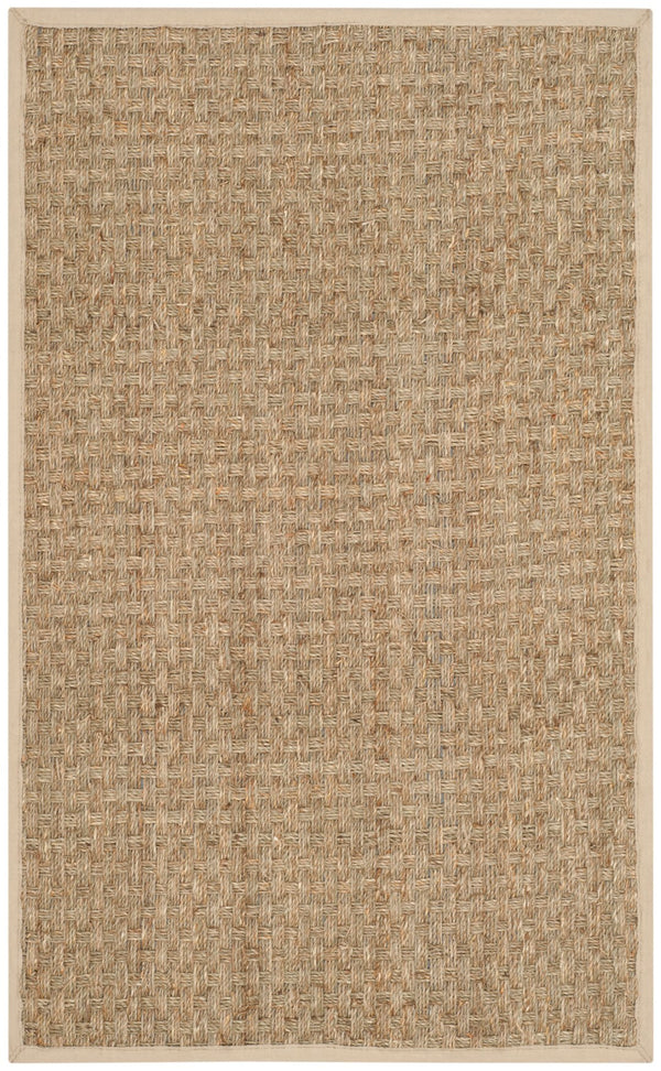 Safavieh Nf Elegant Seagrass Area Rug - Durable Power-loomed Design For Timeless Style And Comfort Natural ,Ivory Seagrass Nf114j-57