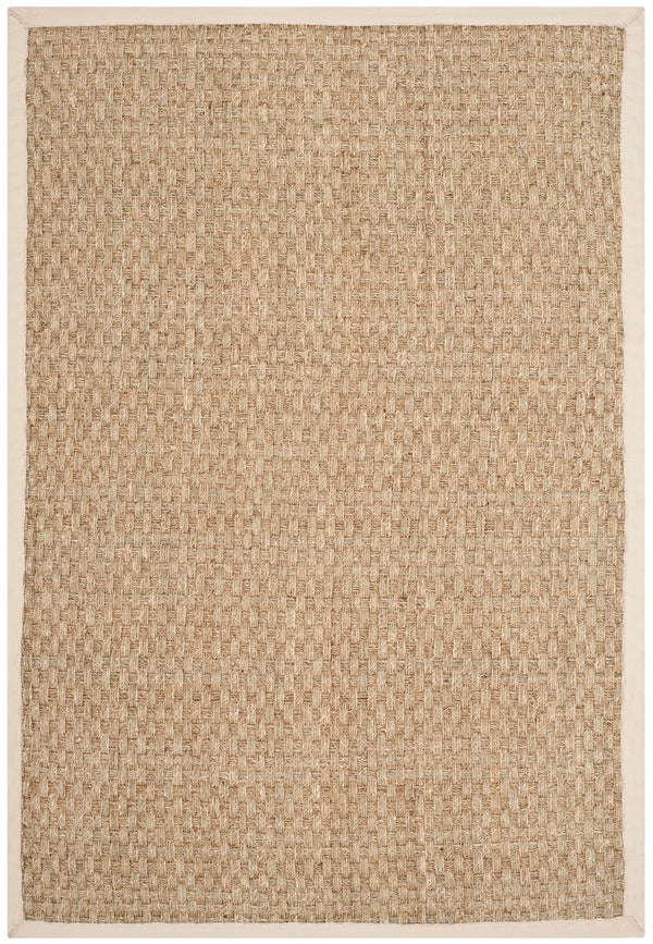 Safavieh Nf Elegant Seagrass Area Rug - Durable Power-loomed Design For Timeless Style And Comfort Natural ,Ivory Seagrass Nf114j-57