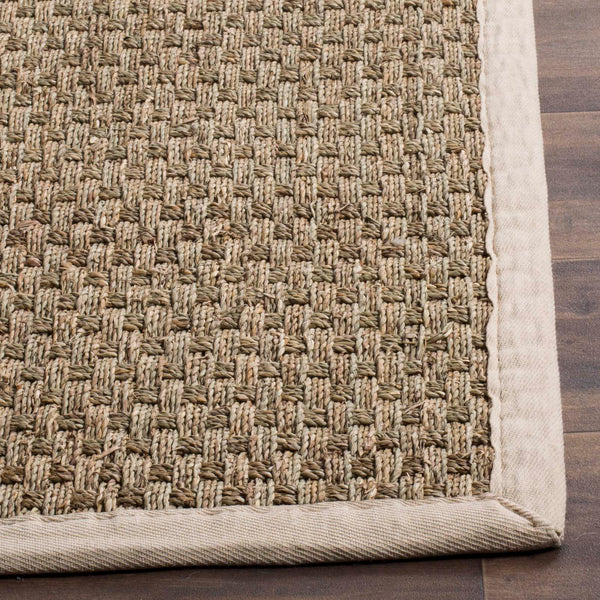 Safavieh Nf Power Loomed Seagrass Area Rug - Timeless Elegance For Any Space With Durable, Luxurious Comfort Natural ,Ivory Seagrass Nf114j-68
