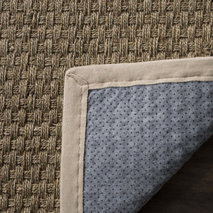 Safavieh Nf Power Loomed Seagrass Area Rug - Timeless Elegance For Any Space With Durable, Luxurious Comfort Natural ,Ivory Seagrass Nf114j-68