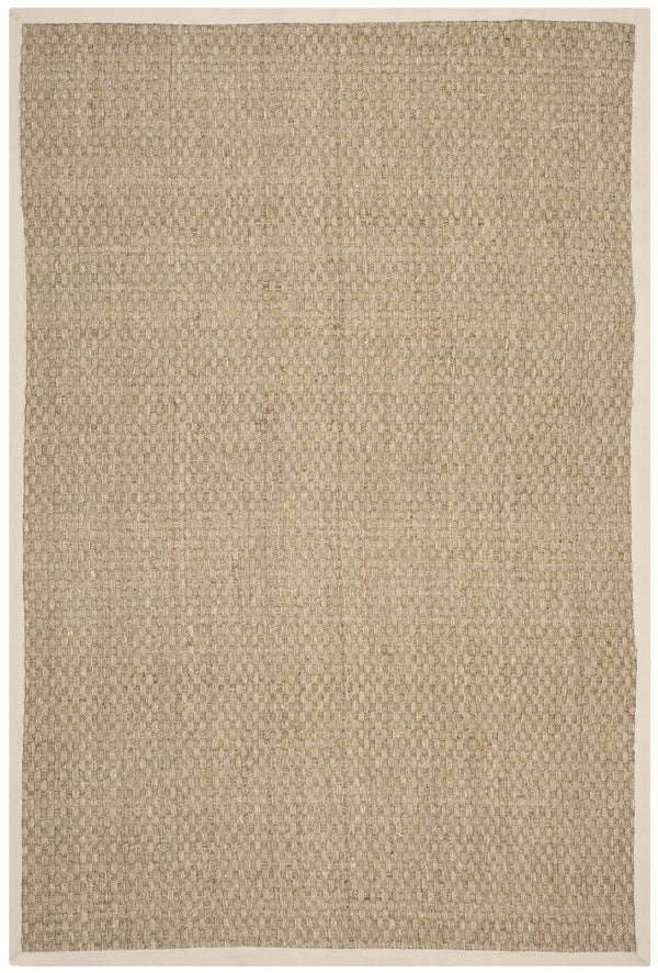 Safavieh Nf Power Loomed Seagrass Area Rug - Timeless Elegance For Any Space With Durable, Luxurious Comfort Natural ,Ivory Seagrass Nf114j-68